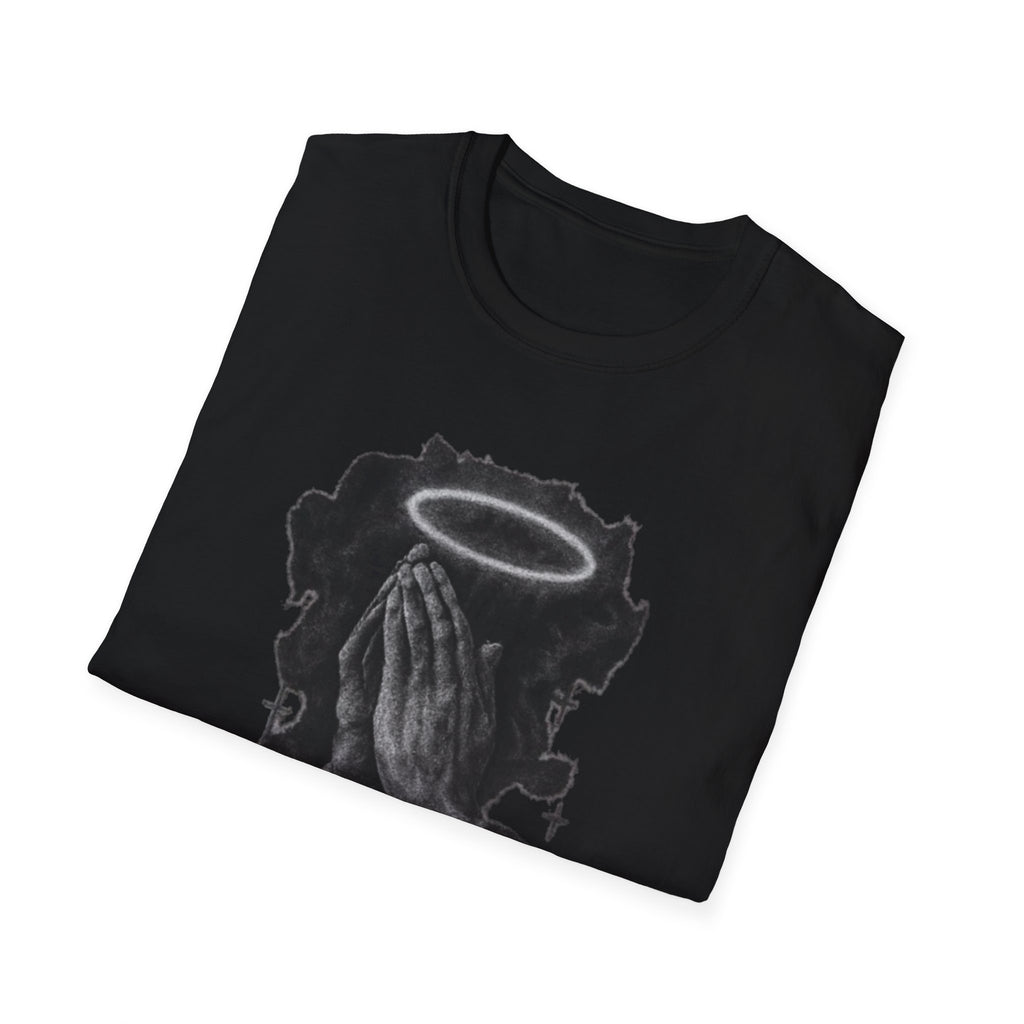 Spirit Wrld Praying Hands Faith Graphic Tee