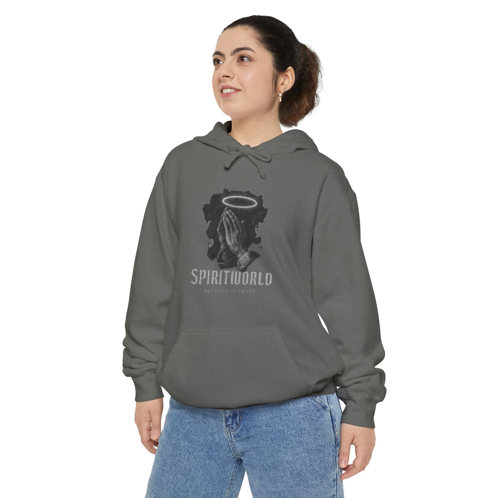 Spirit Wrld Prayer Hands Graphic Pullover