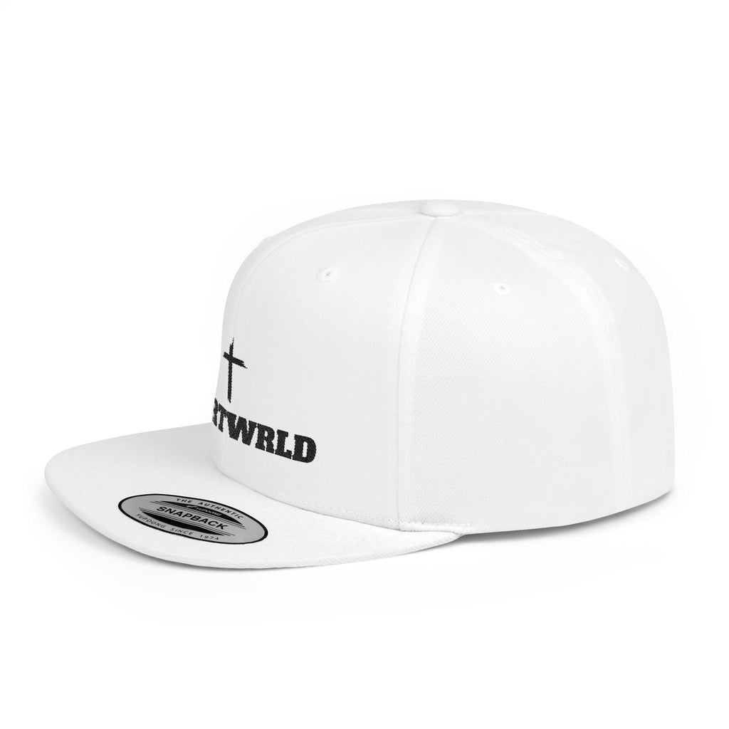 Spirit wrld Cross Flat Bill Snapback Hat