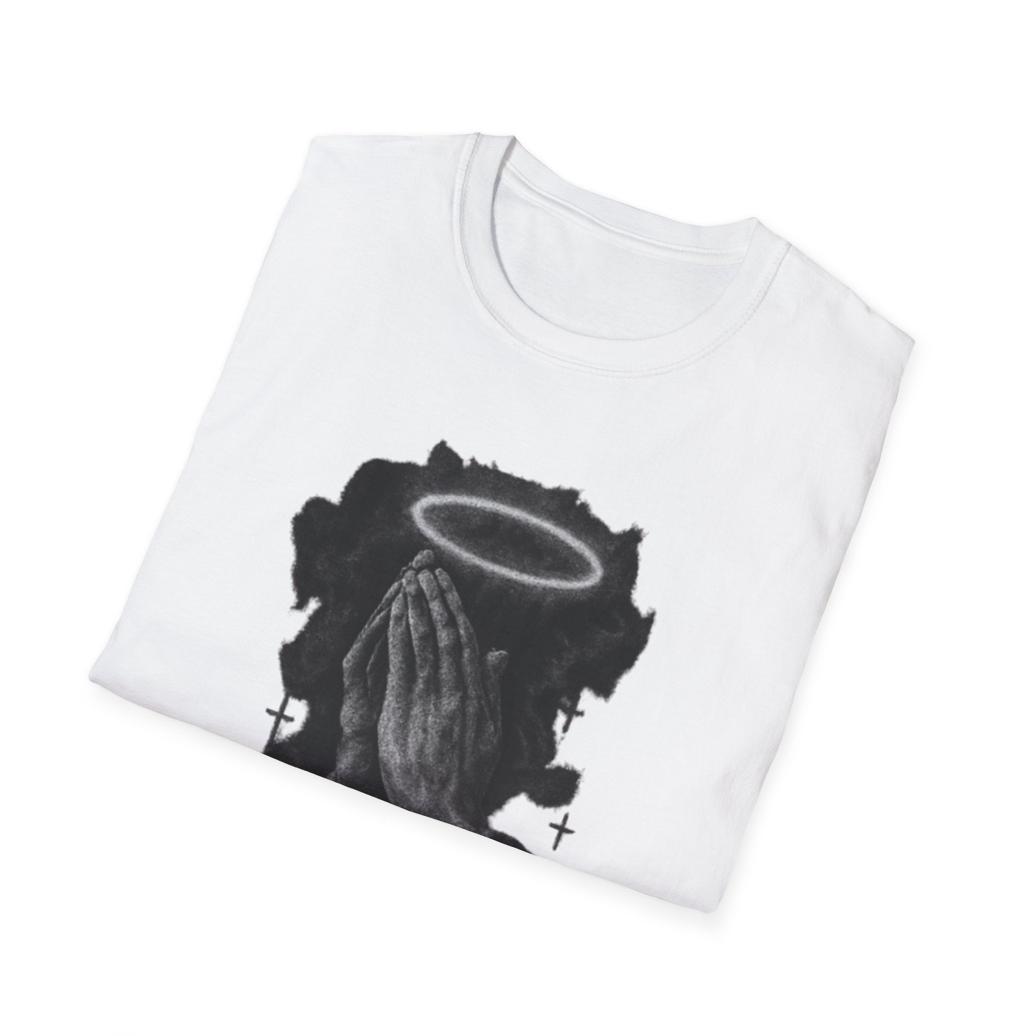 Spirit Wrld Praying Hands Faith Graphic Tee